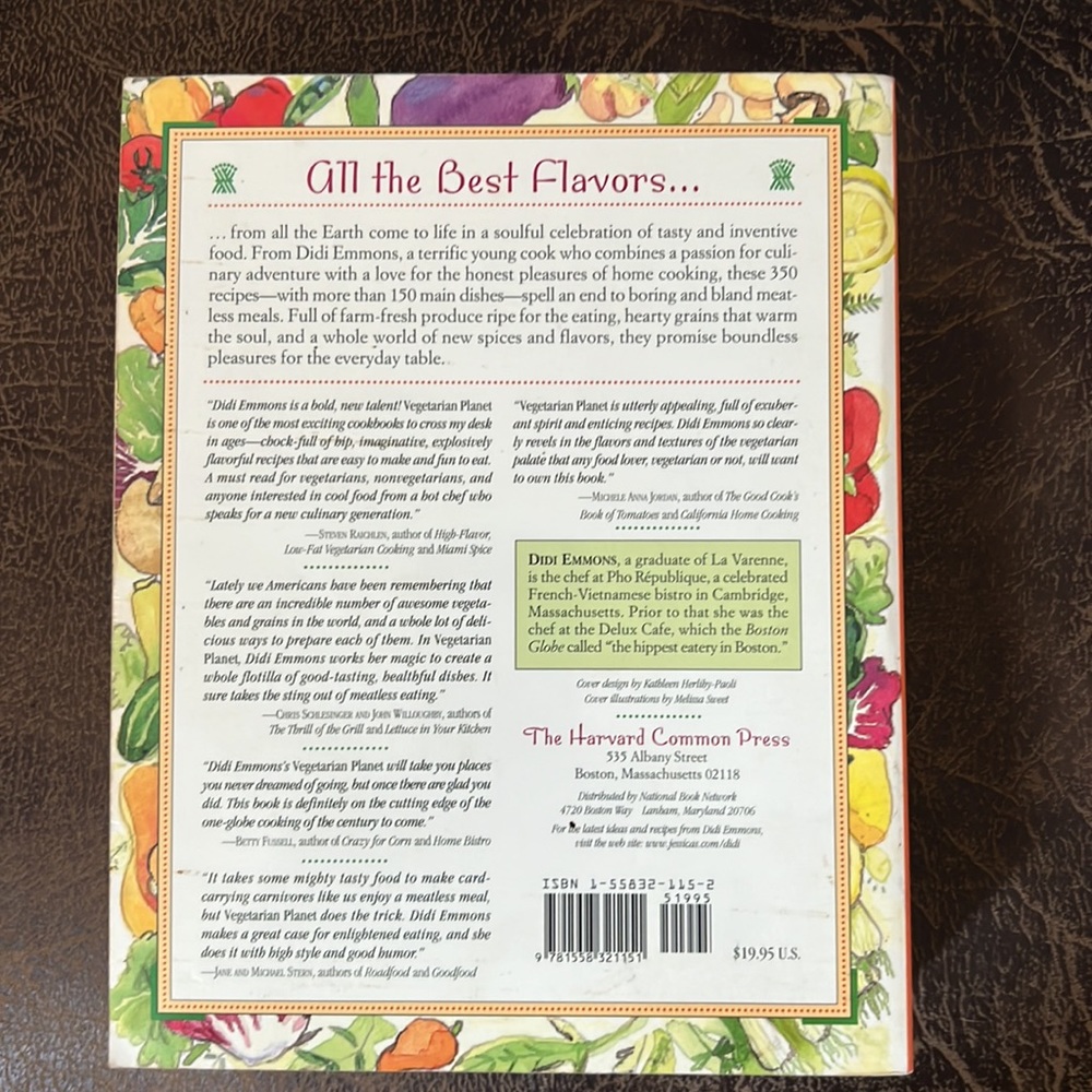 Planet Cookbook by Didi Emmons - Picture 2 of 5